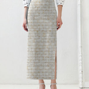 RWC Cream Pencil Skirt